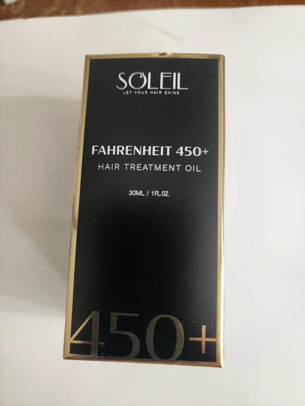 Soleil Fahrenheit 450+ Brown Hair Treatment Oil